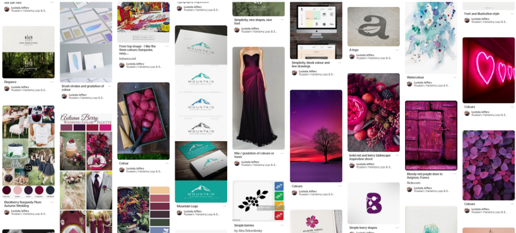 Roseberry Marketing Pinterest Screenshot